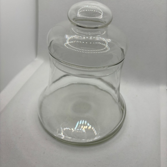 Libbey, Clear Glass Bell Candy Jar with Lid, Circa 1970s - Picture 5 of 5